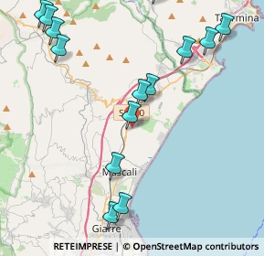 Mappa Contrada Vignagrande, 95013 Fiumefreddo di Sicilia CT, Italia (5.76429)