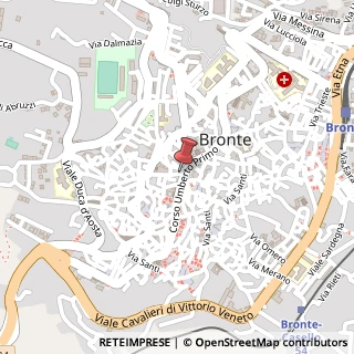 Mappa Corso Umberto,  235, 95034 Bronte, Catania (Sicilia)
