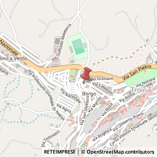 Mappa Piazza Martiri D'Ungheria, 25, 94018 Troina, Enna (Sicilia)