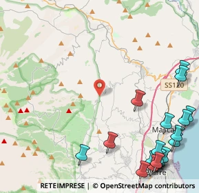 Mappa Strada Provinciale Milo Linguaglossa, 95017 Piedimonte etneo CT, Italia (7.414)