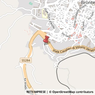 Mappa Via Emanuele Basile, 16, 95034 Bronte, Catania (Sicilia)