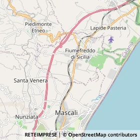 Mappa Fiumefreddo di Sicilia