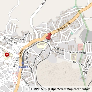 Mappa Viale John Kennedy,  15, 95034 Bronte, Catania (Sicilia)