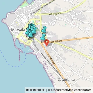 Mappa Via A. Catalfo, 91025 Marsala TP, Italia (1.013)