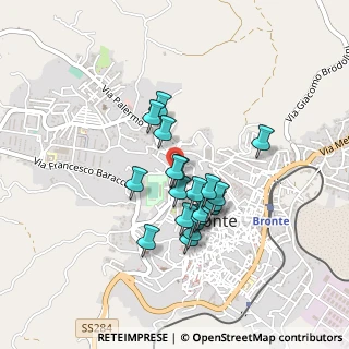 Mappa Via Martiri di Via Fani, 95034 Bronte CT, Italia (0.376)