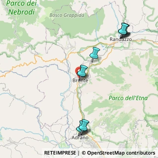 Mappa Via Martiri di Via Fani, 95034 Bronte CT, Italia (11.05)