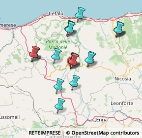 Mappa Bivio Madonnuzza, 90026 Petralia Soprana PA, Italia (15.5625)