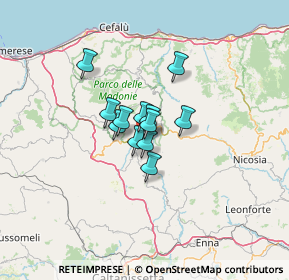 Mappa Bivio Madonnuzza, 90026 Petralia Soprana PA, Italia (7.67417)