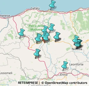 Mappa Bivio Madonnuzza, 90026 Petralia Soprana PA, Italia (14.1095)