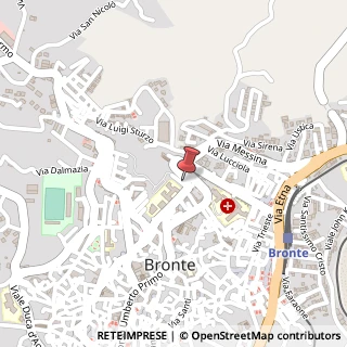 Mappa Via Madonna del Riparo, 34, 95034 Bronte, Catania (Sicilia)