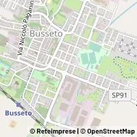Mapa Busseto