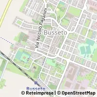 Kaart Busseto