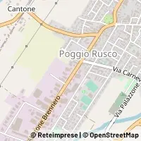 Map Poggio Rusco