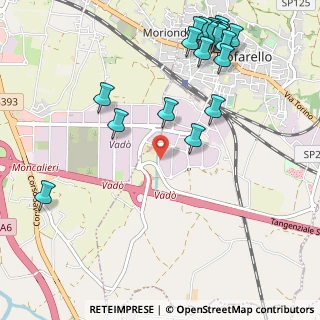 Mappa Via Massimo D'Antona, 10028 Trofarello TO, Italia (1.3485)