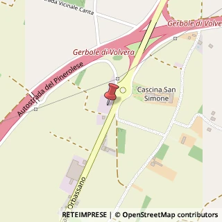 Mappa Strada Orbassano, 57, 10040 Volvera, Torino (Piemonte)