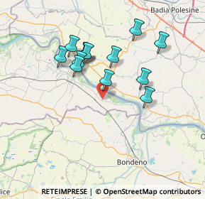 Mappa Via Fossalta, 46022 Felonica MN, Italia (6.54462)