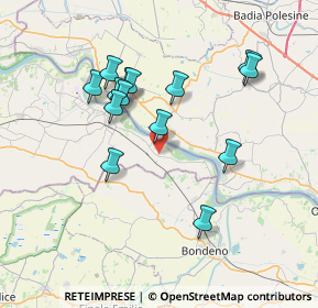 Mappa Via Fossalta, 46022 Felonica MN, Italia (6.80786)