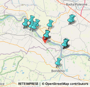 Mappa Via Fossalta, 46022 Felonica MN, Italia (6.56529)