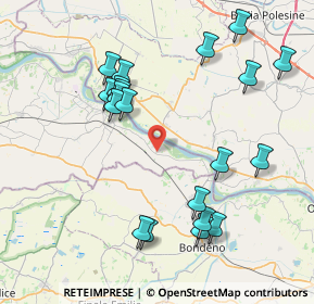 Mappa Via Fossalta, 46022 Felonica MN, Italia (8.6115)