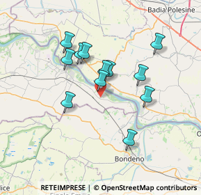 Mappa Via Fossalta, 46022 Felonica MN, Italia (6.0425)