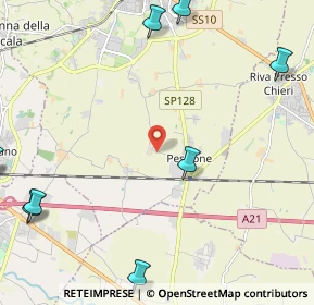 Mappa Via Castelguelfo, 10023 Chieri TO, Italia (3.984)