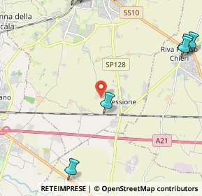 Mappa Via Castelguelfo, 10023 Chieri TO, Italia (3.70067)