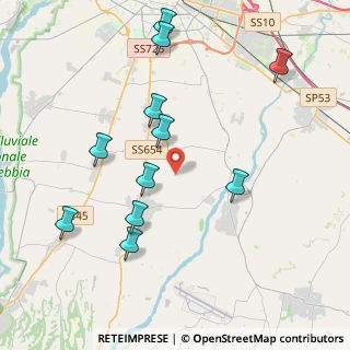 Mappa Località Due Case SNC, 29027 Podenzano PC, Italia (4.33)