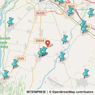 Mappa Località Due Case SNC, 29027 Podenzano PC, Italia (6.33125)