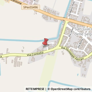 Mappa Via U. Saba, 2, 46020 San Giacomo delle Segnate, Mantova (Lombardia)