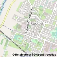 Kaart Busseto