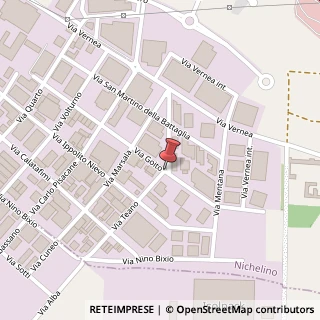 Mappa Via Teano,  6, 10042 Nichelino, Torino (Piemonte)