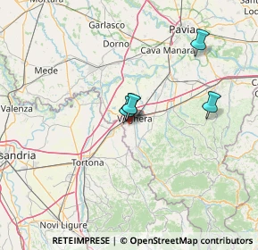 Mappa Via Madonnina, 27058 Voghera PV, Italia (34.12077)