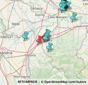 Mappa Via Madonnina, 27058 Voghera PV, Italia (20.053)