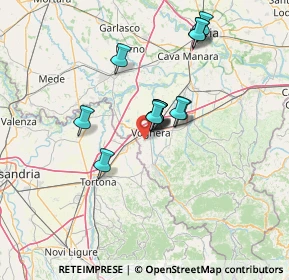 Mappa Via Madonnina, 27058 Voghera PV, Italia (10.54923)