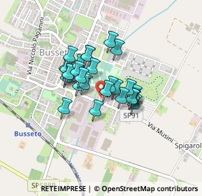 Mappa Via Musini, 43011 Busseto PR, Italia (0.28214)