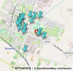 Mappa Via Musini, 43011 Busseto PR, Italia (0.437)