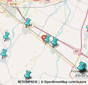 Mappa Via S.Anna, 29010 Cadeo PC, Italia (6.8825)