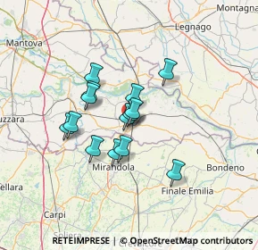Mappa Via A. Brennero, 46025 Poggio Rusco MN, Italia (9.84714)