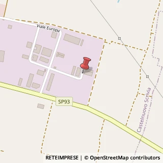 Mappa Area Industriale, 15053 Castelnuovo Scrivia, Alessandria (Piemonte)