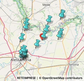 Mappa 15040 Rivarone AL, Italia (7.9675)