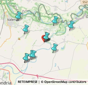 Mappa 15040 Rivarone AL, Italia (3.25083)