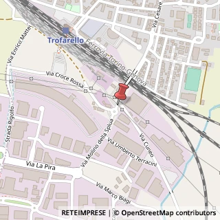 Mappa Via Molino della Splua, 2, 10028 Trofarello, Torino (Piemonte)