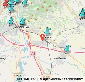 Mappa Via Rigolfo, 10028 Moncalieri TO, Italia (7.502)