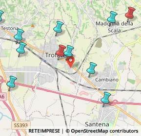 Mappa Via San Giovanni Bosco, 10028 Trofarello TO, Italia (2.63727)