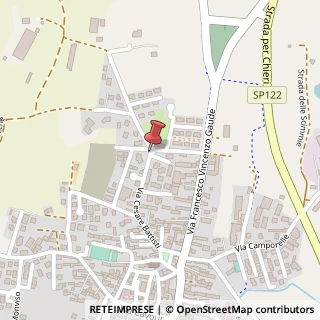 Mappa Via Cesare Battisti, 35, 10020 Cambiano, Torino (Piemonte)