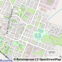 Mapa Busseto
