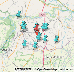 Mappa Str. Marina, 46020 Pegognaga MN, Italia (5.04615)