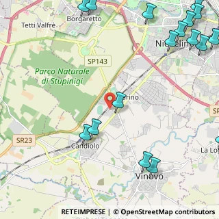 Mappa Viale Piemonte, 10048 Vinovo TO, Italia (3.46)