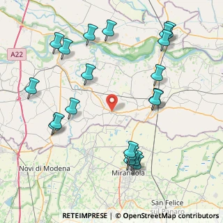 Mappa Via Guglielmo Marconi, 46020 San Giacomo delle Segnate MN, Italia (9.809)