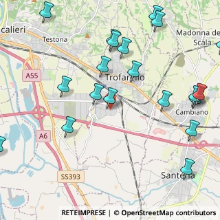 Mappa Via Marco Biagi, 10028 Trofarello TO, Italia (2.729)